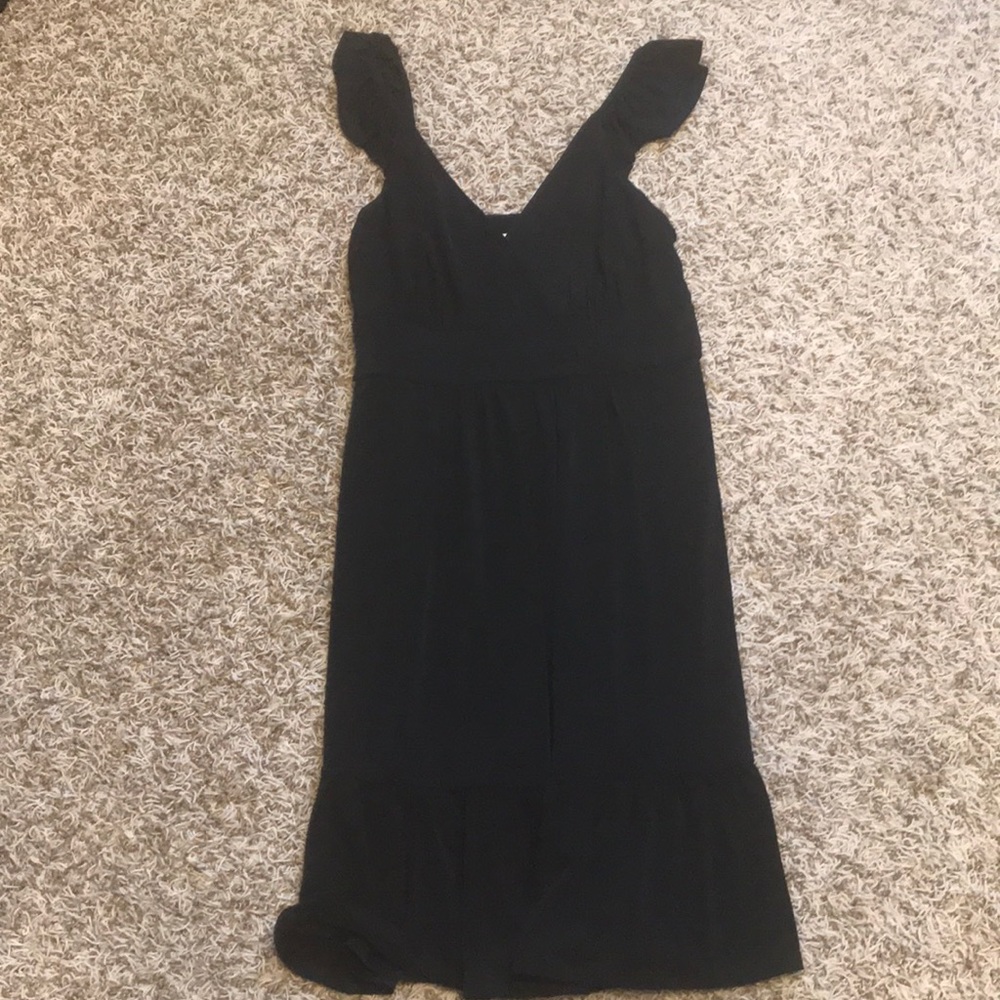 White House Black Market Ruffle Dress